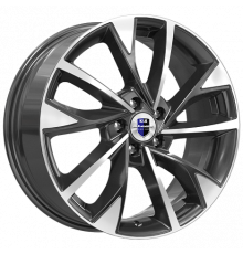 17R Диск КиК Роквуд (КС 900)  7.0x17 5x112 ET40 D57.1 Алмаз черный Сфера