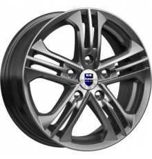 15R Диск КИК 6x15 5x108 Trinity-оригинал ET50 D63.35 Dark Platinum