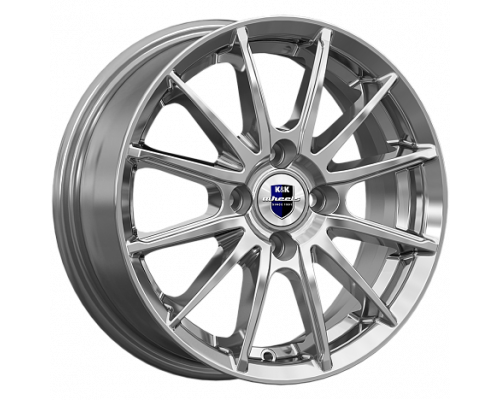 Диск легкосплавный Диск КиК Sportline (КС603) 6j-14 4X98 Е35 58.6 Дарк платинум