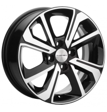 15R Диск Khomen Wheels KHW-1501 6x15 4x100 ET50 D60.1 Black-FP