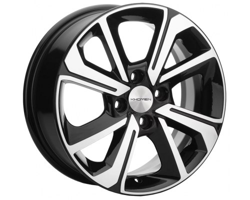 Диск легкосплавный Диск Khomen Wheels KHW-1501 6j-15 4X100 50 60.1 Black-FP