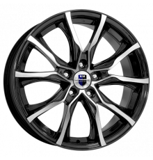 17R Диск КИК Твист 7.5x17 5x108 ET45 D67.1 Алмаз черный