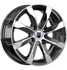 14R Диск КиК Джемини-оригинал (KC480) 5.5x14 4x100 ET43 D60.1 Алмаз черный