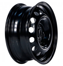 14R Диск TREBL 53A35D 5.5X14 4X100 ET35 D57.1 Black (12 отверстий)