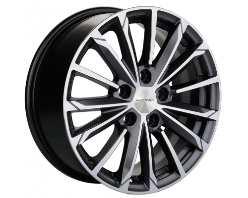 Диск легкосплавный Диск Khomen Wheels KHW-1611 6.5j-16 5X112 41 57.1 Gray-FP
