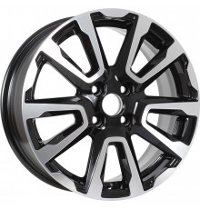 16R Диск КиК KC-1026 (ZV 16_XRAY) 6.5x16 4x100 ET41 D60.1 Almaz_black Реплика